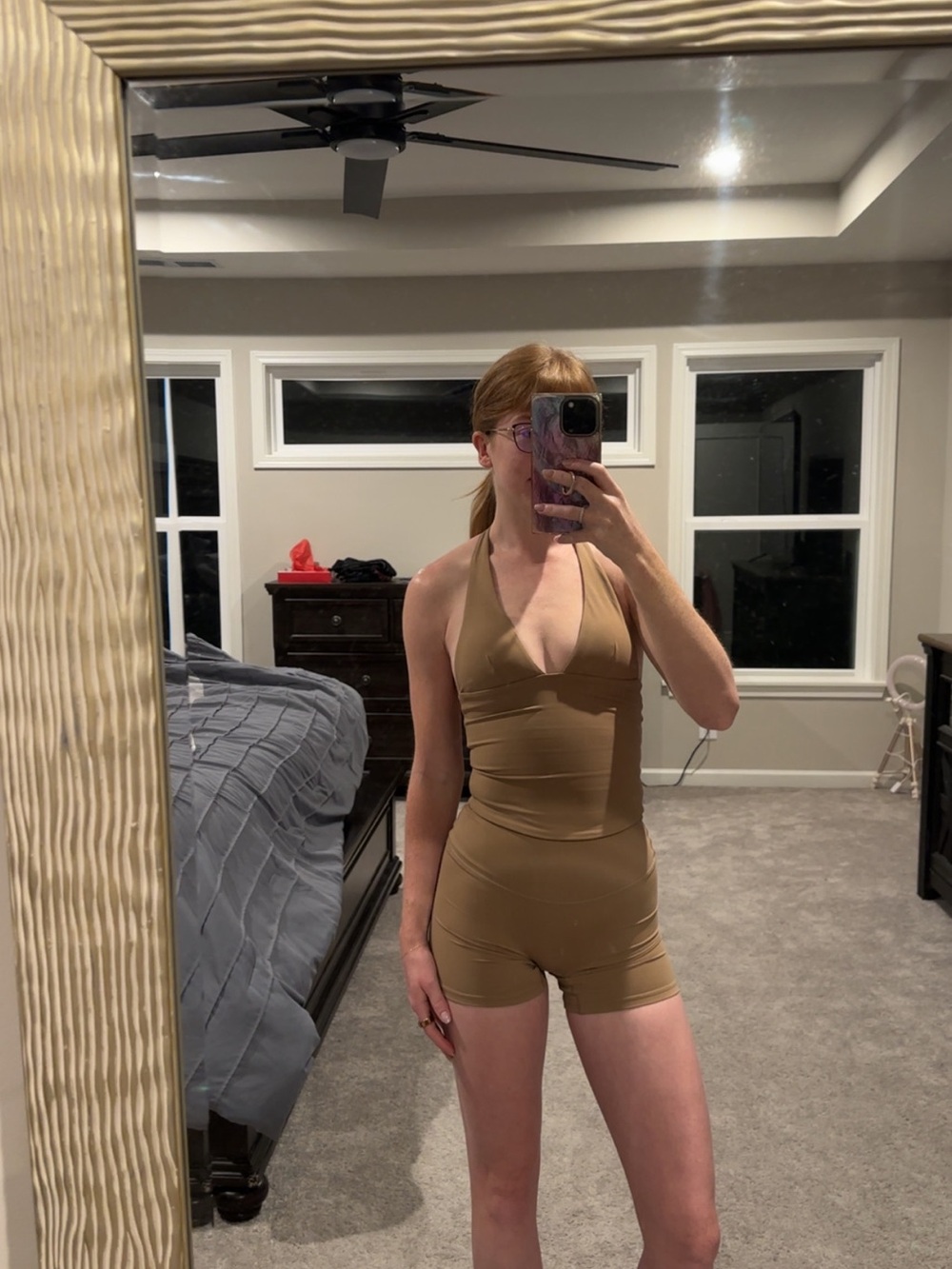 CSB Freedom Halter Top + Shorts XXS (Toffee)